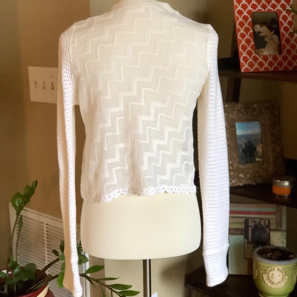 {Free People} Crochet Top - Picture 6 of 8
